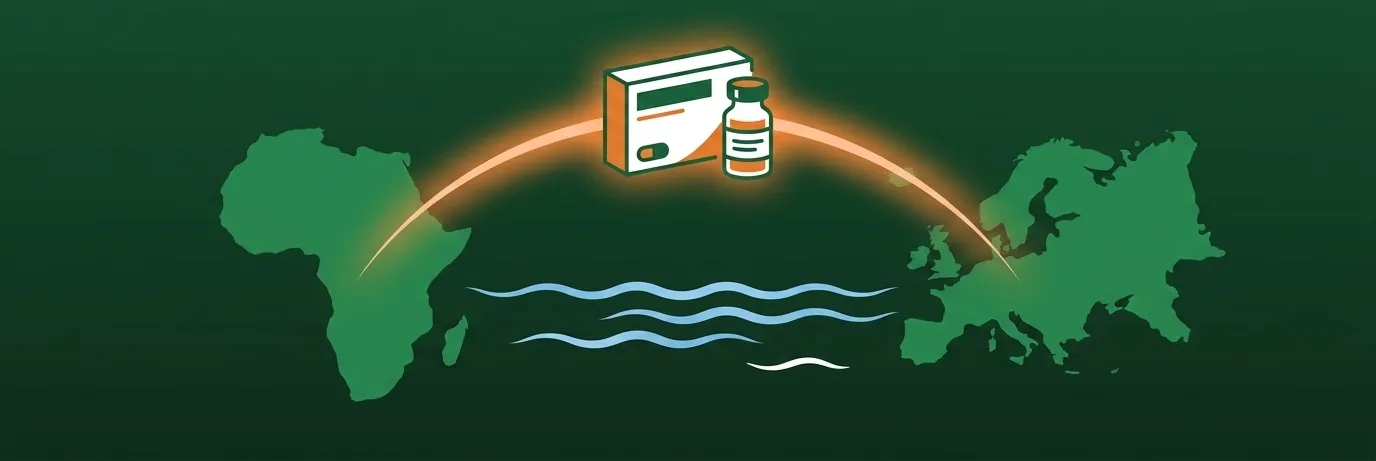 Afrique ↔ Europe — Mise en relation de patients et de bénévoles pour l'accès aux médicaments.